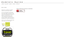 Desktop Screenshot of dominicbyrne.com